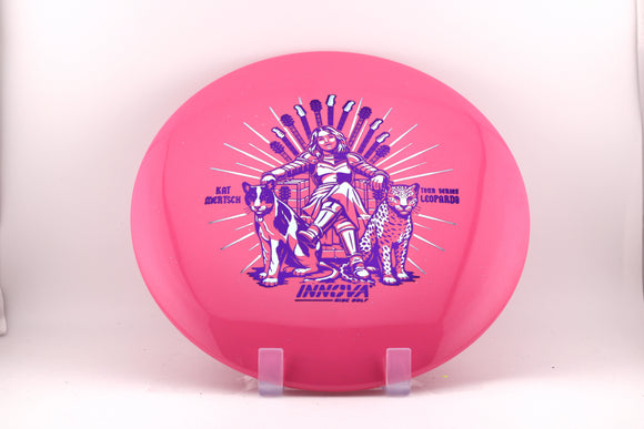Metal Flake Star Leopard 3 - Kat Mertsch 26' Tour Series