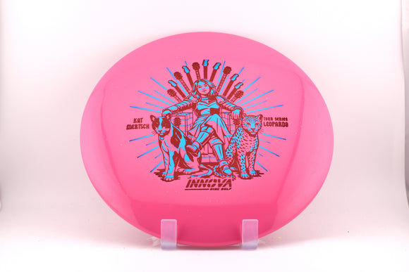 Metal Flake Star Leopard 3 - Kat Mertsch 26' Tour Series