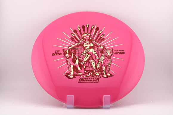 Metal Flake Star Leopard 3 - Kat Mertsch 26' Tour Series