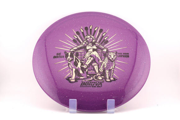 Metal Flake Star Leopard 3 - Kat Mertsch 26' Tour Series