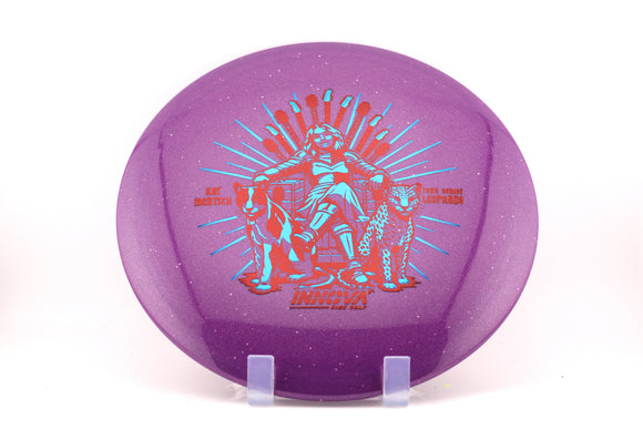 Metal Flake Star Leopard 3 - Kat Mertsch 26' Tour Series