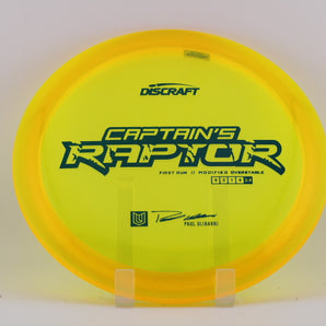 Captain's Raptor First Run