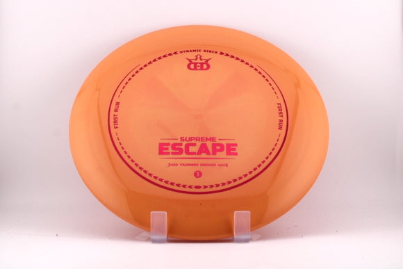 First Run Supreme Escape