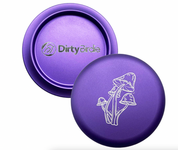 Aluminum Purple Mushroom Dirty Birdie Mini Marker