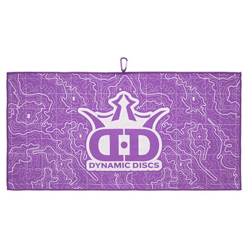 Buy purple Dynamic Discs Microfiber Waffle Towel